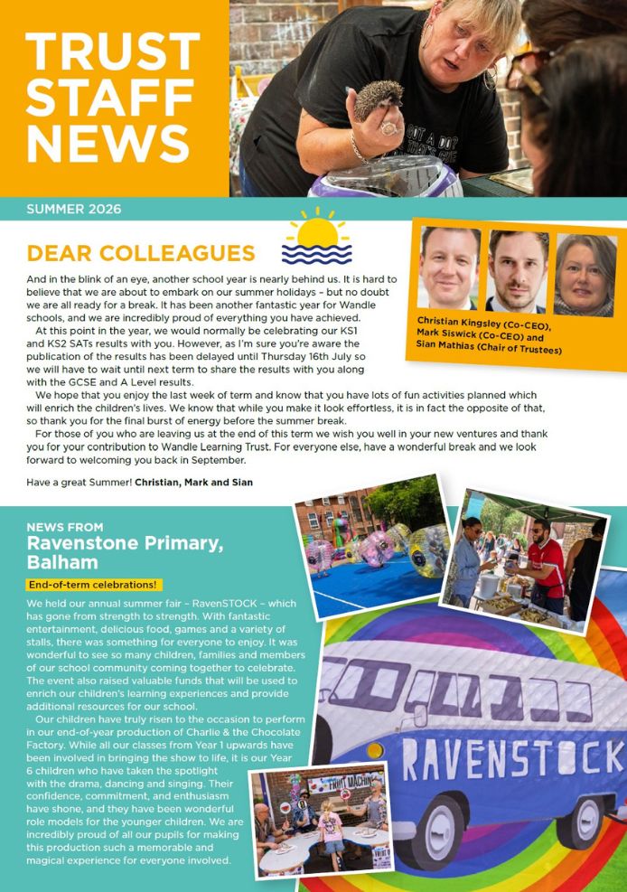Newsletter cover for website